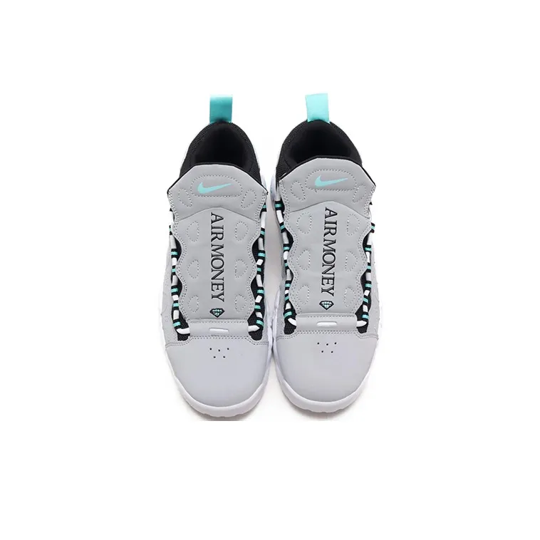 Nike Air More Money Wolf Grey Island Green GS-3