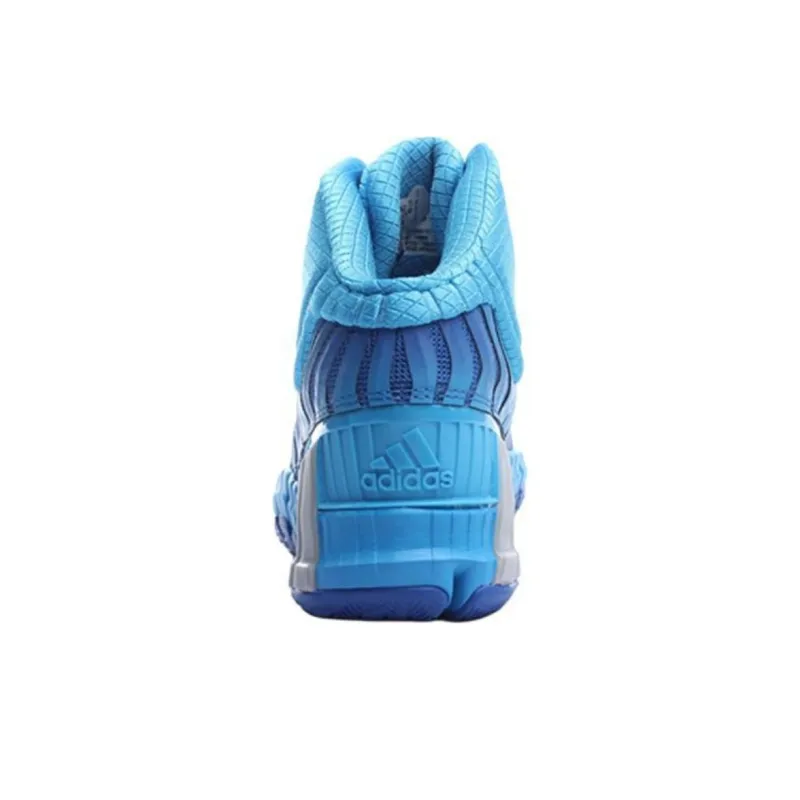 Adidas Adipure Wear Resistant Mid Top Basketball Shoes Men's Blue-3