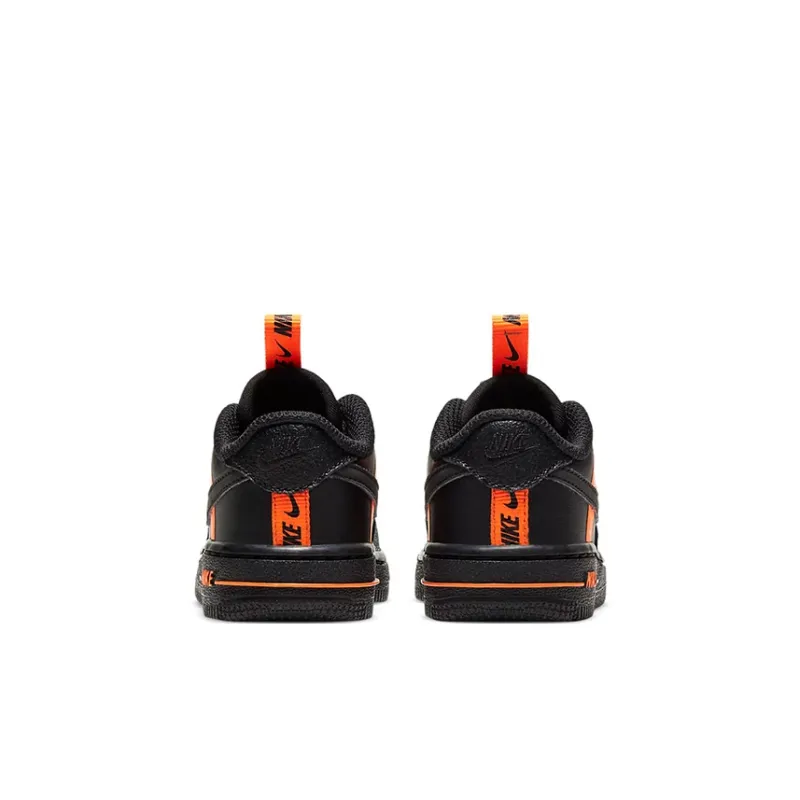 Nike Force 1 "Worldwide Pack" Black Total Orange TD-4