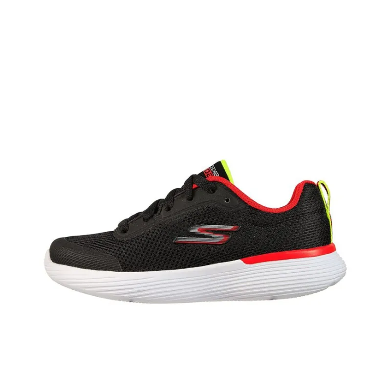 Skechers Go Run 400 V2 Low-Top Kids' Running Shoes Black Red Teenagers-0