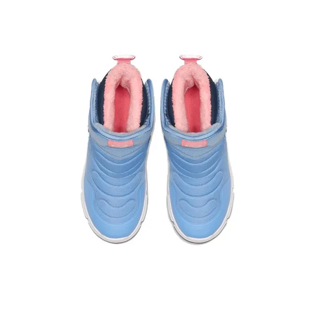 Nike Novice High Top Kids Lifestyle Shoes Light Blue Children Aged 3 7 Years Old-3