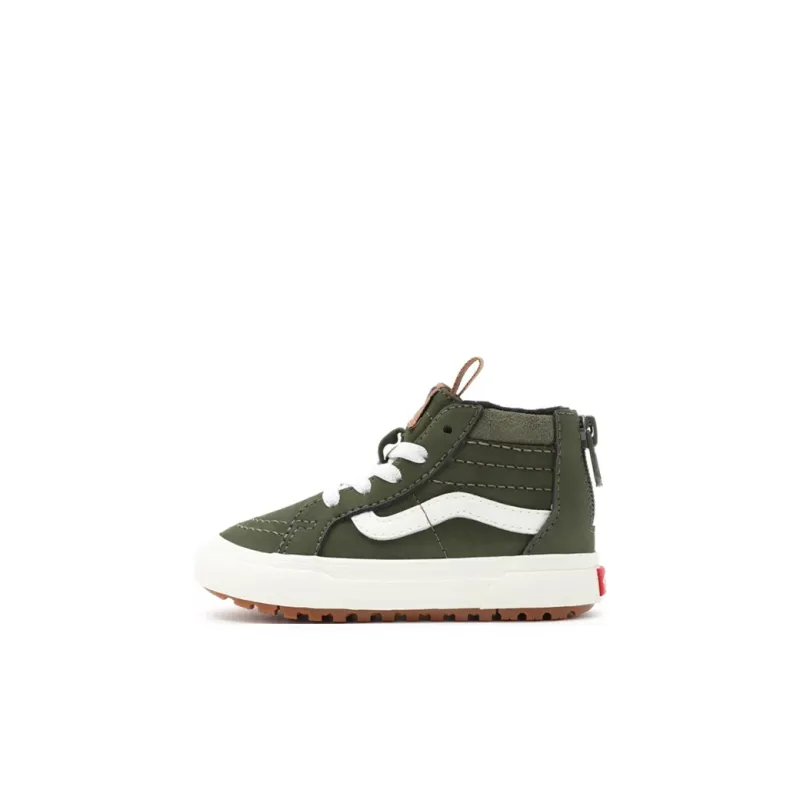 Vans Sk8-Hi Zip Mte-1 Green White-0
