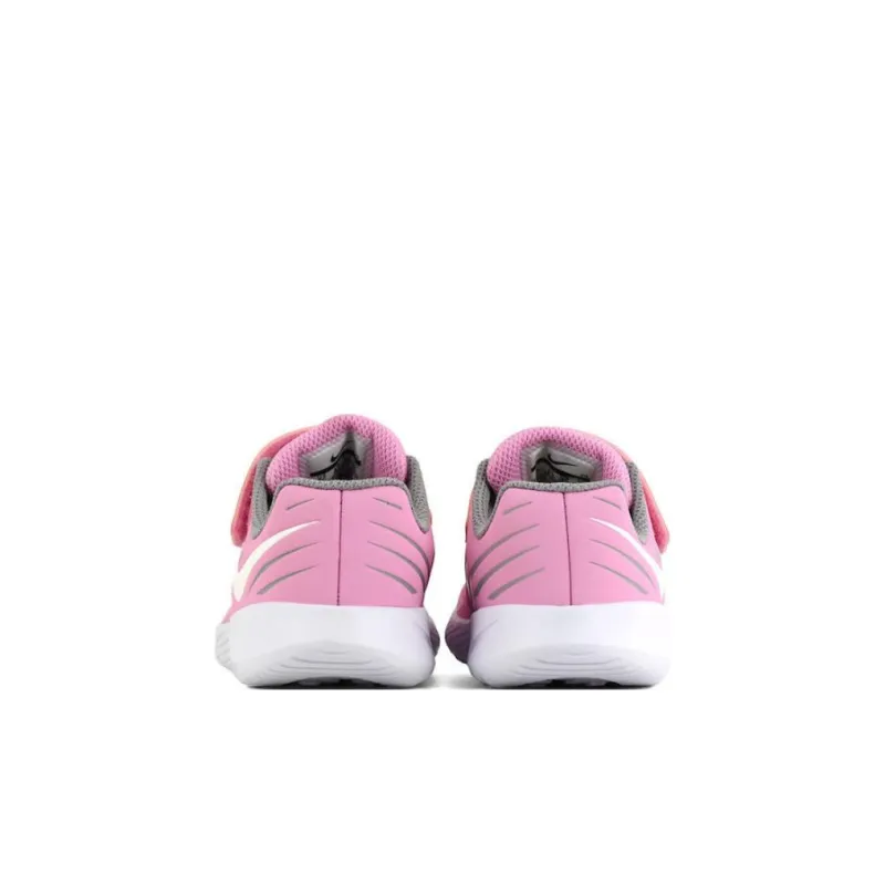 Nike Lunar Apparent Star Runner Low-Top Running Shoes Pink Infant And Toddler-3