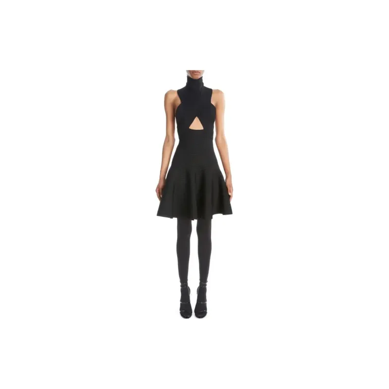 Alaia Sleeveless Dresses Women's Black-1