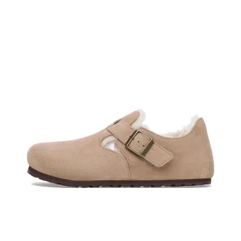 Birkenstock London Shearling Low Top Casual Shoes Unisex Sand