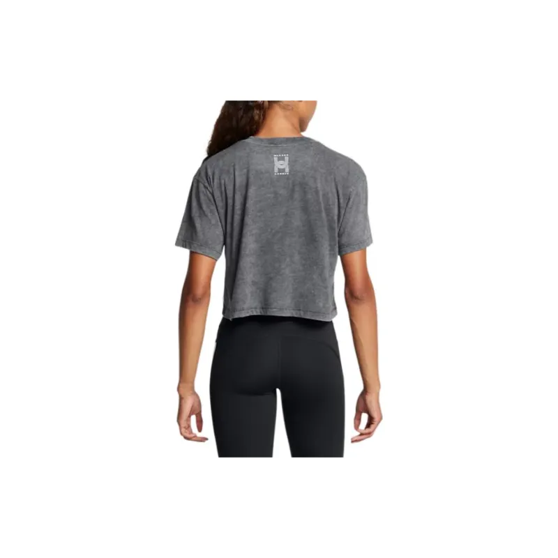 Under Armour Anywhere Drop Shoulder Sleeve T Shirt Women's Black-3