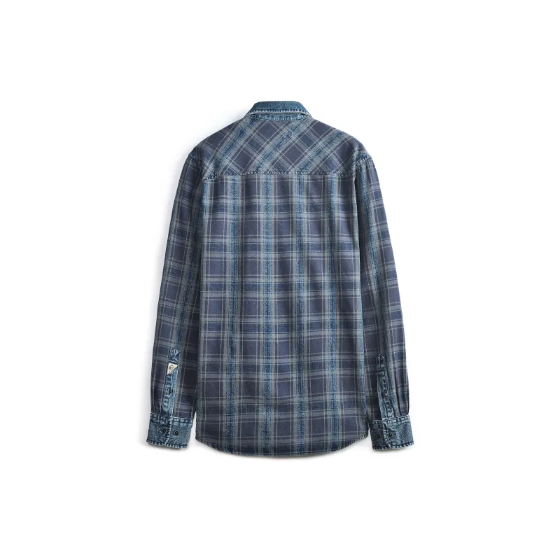 MCS Shirts Men Gray Blue-1