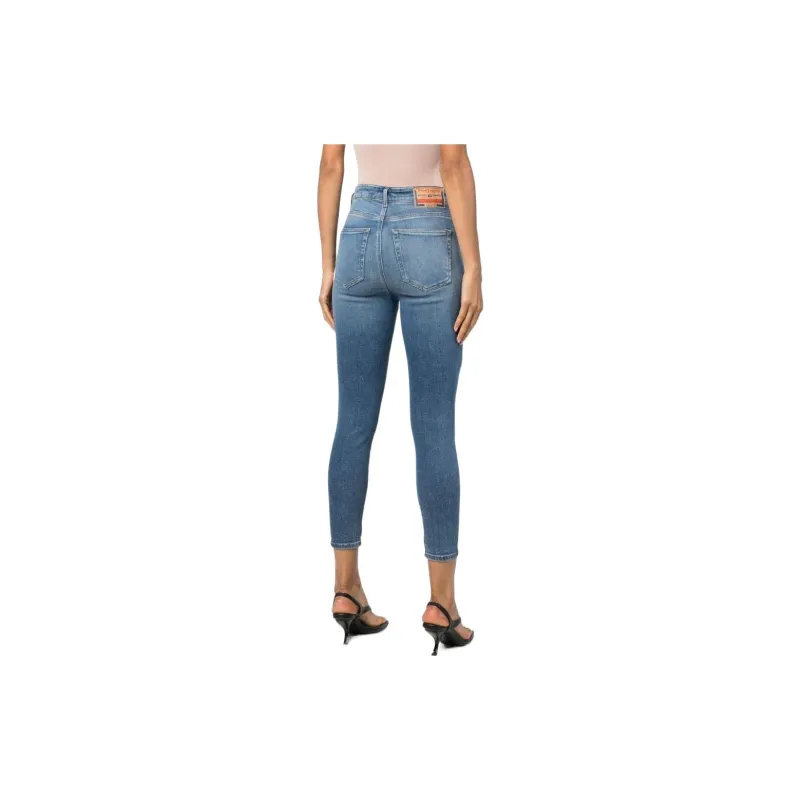 DIESEL 1984 Slandy High 09D62 Skinny Jeans-3