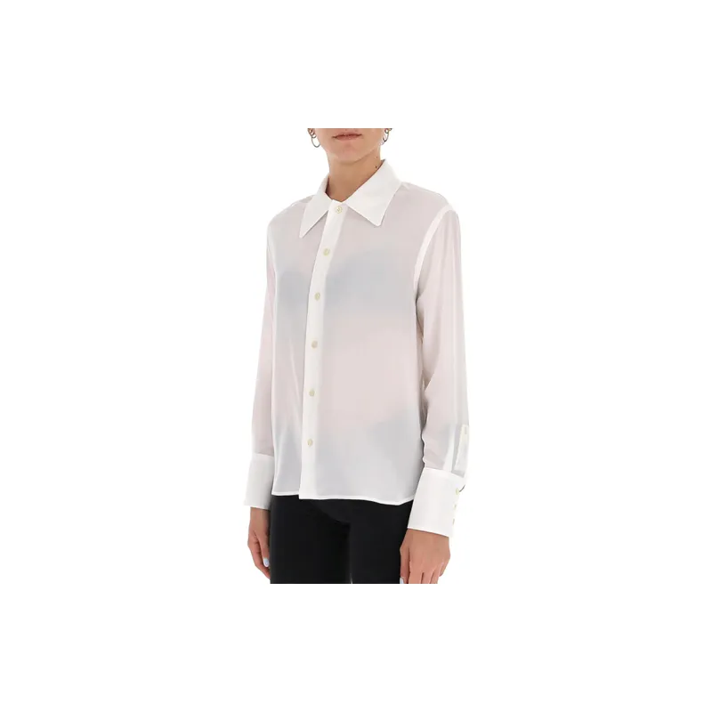 SAINT LAURENT Shirts Women's White-3