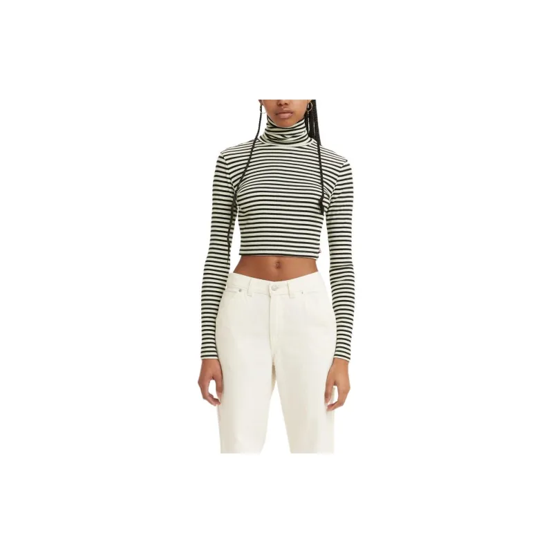 Levis T Shirts Women's Stripes-2