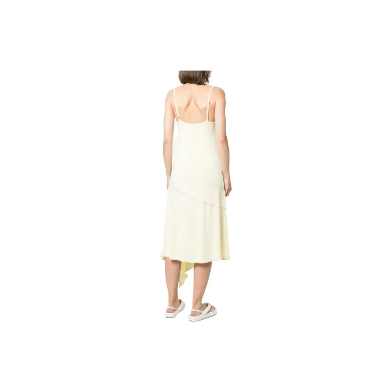 DIESEL Sleeveless Dresses Women's Yellow-2