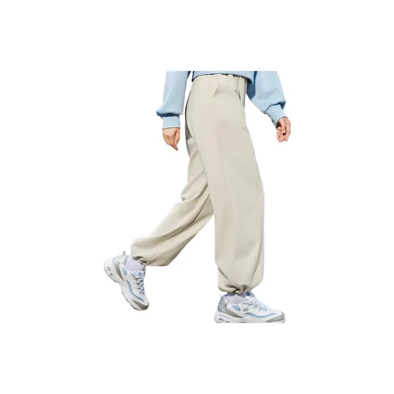 Skechers Knitted Sweatpants Women's Light Brown-1