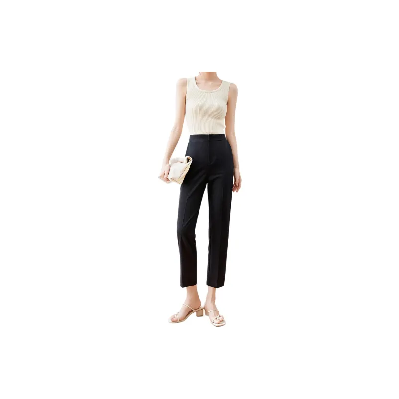 Mo Han Yi Mei Casual Pants Women's Black-2