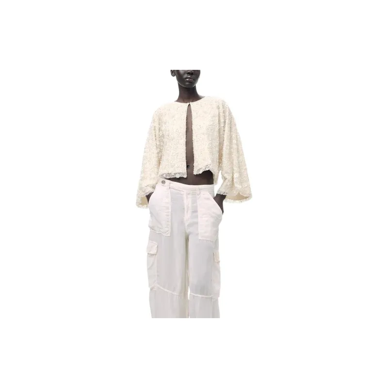 ZARA Knitwear Women's Yellow-2
