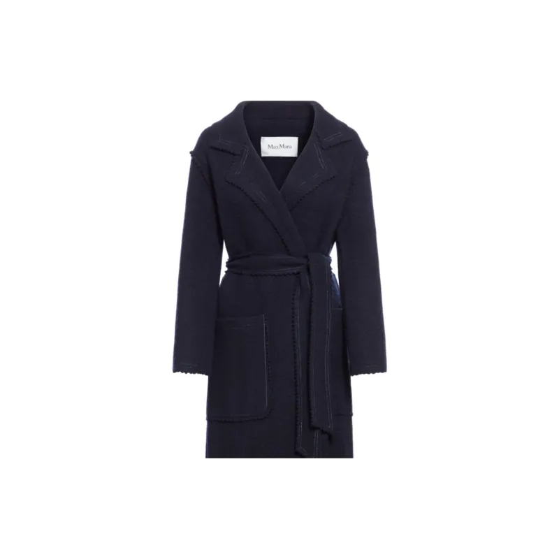 MaxMara Coats Women's Blue-5