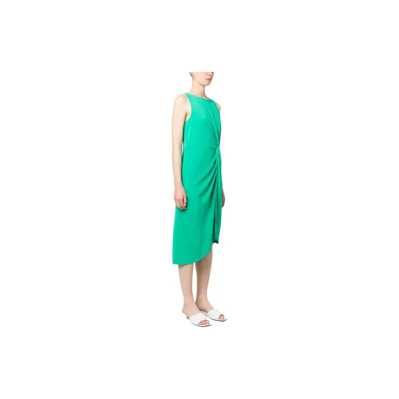 Polo Ralph Lauren Twist-detailing Sleeveless Mid Dress-3