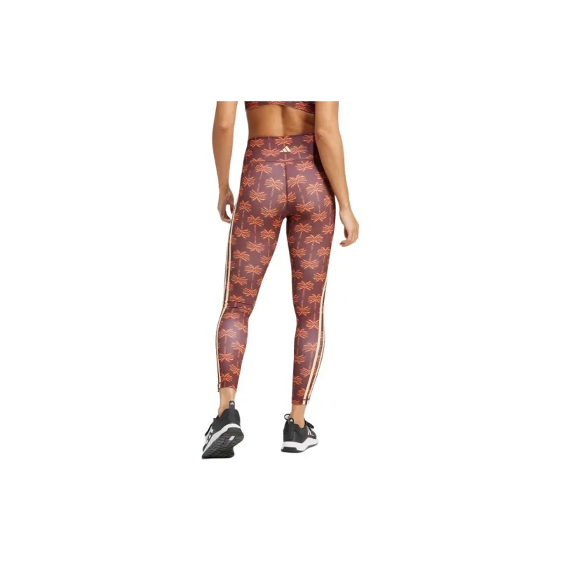 Adidas FARM Rio 7/8 LEGGINGS Athletic Trousers Women's Mysterious Brown-2