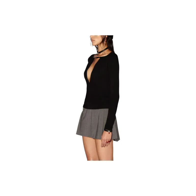 AMBUSH V Neck Jersey Top-3
