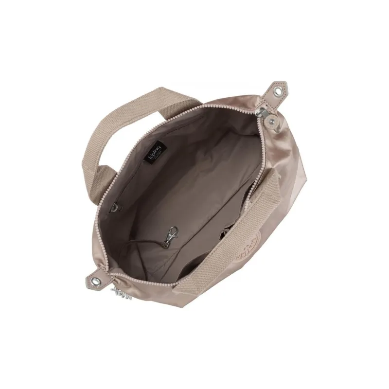 Kipling Polyamide Handbag, Shoulder Bag, Crossbody Bag Mini Women's Metallic-2
