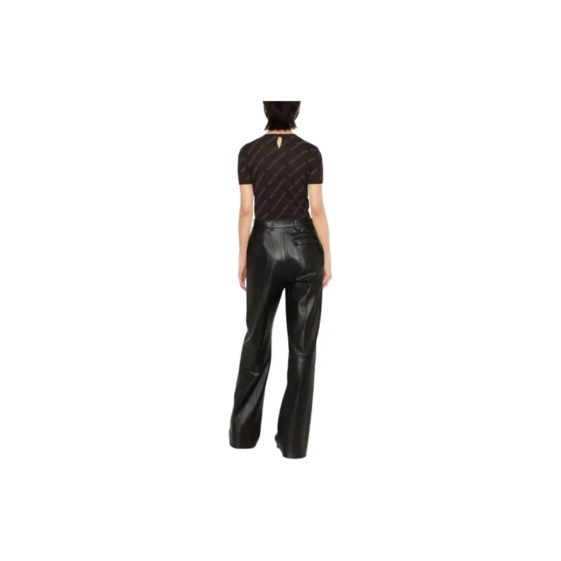 Balenciaga T Shirts Women's Brown-2