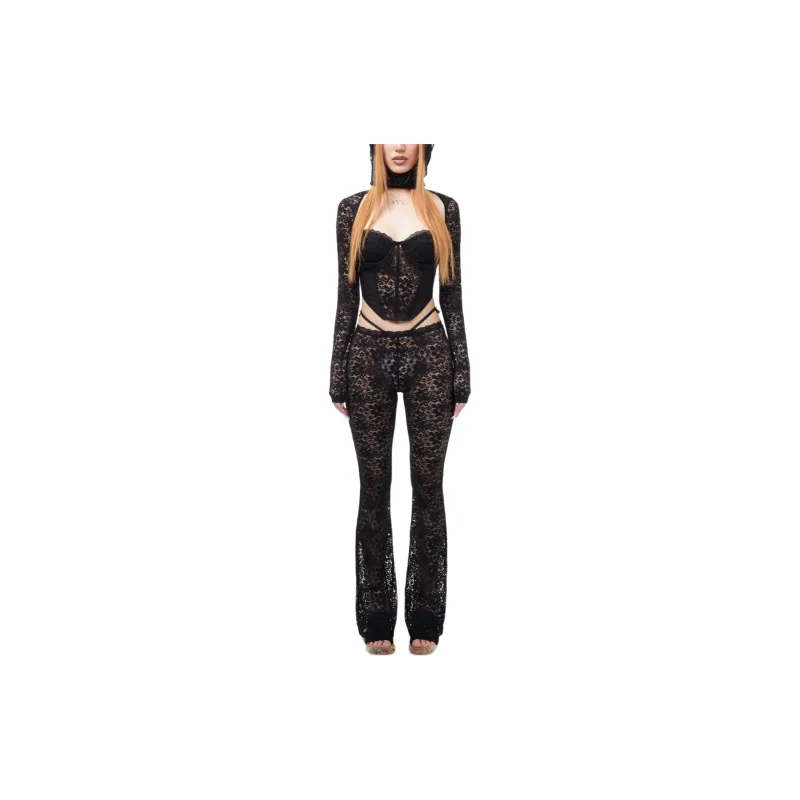 THE KRIPT NOVARA PANTS Casual Pants Women's Black-2