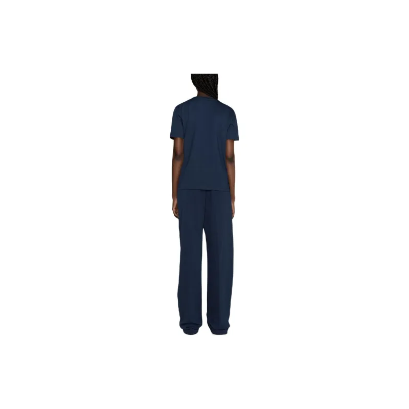 MSGM T Shirt Women's Marine Blue-2