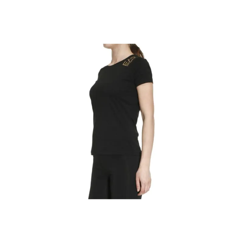 EMPORIO ARMANI EA7 T-Shirts Women's Black-1