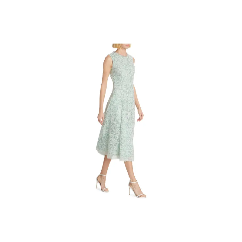 Self-portrait Floral-lace Midi Dress-4