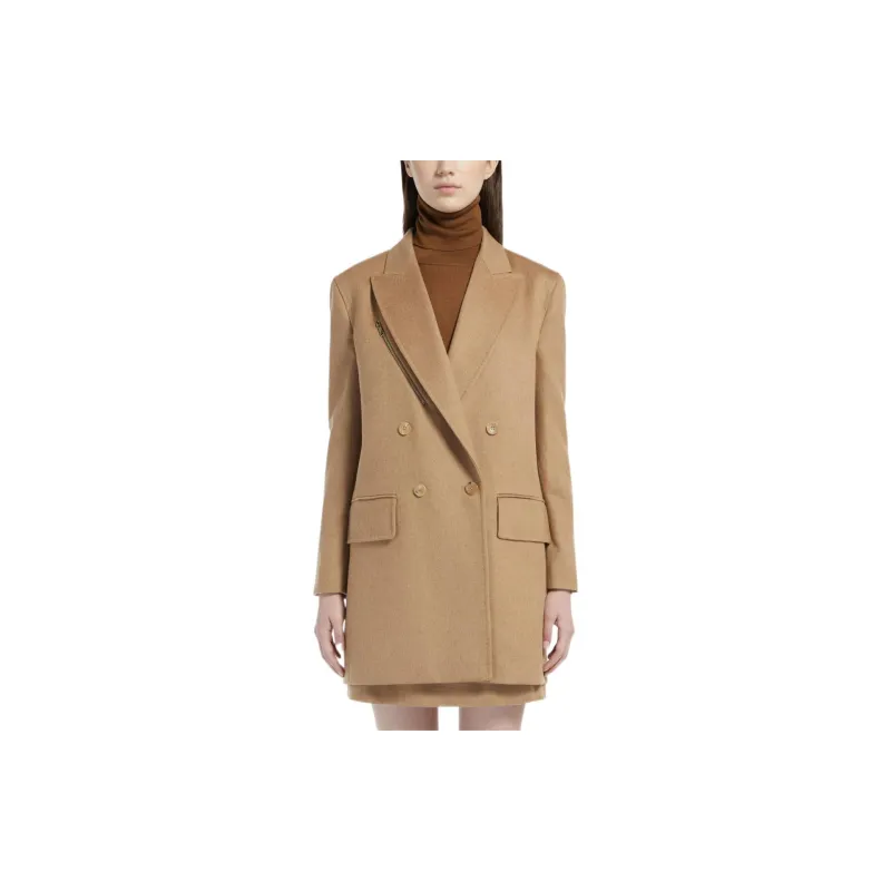 MaxMara Business Suits Coats Women's Camel-2