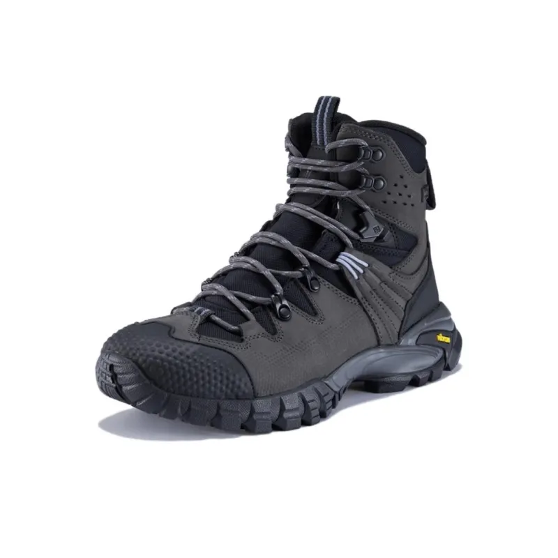 Columbia Cushioning, Abrasion Resistant, And Waterproof High Top Hiking Shoes Women's Black-1