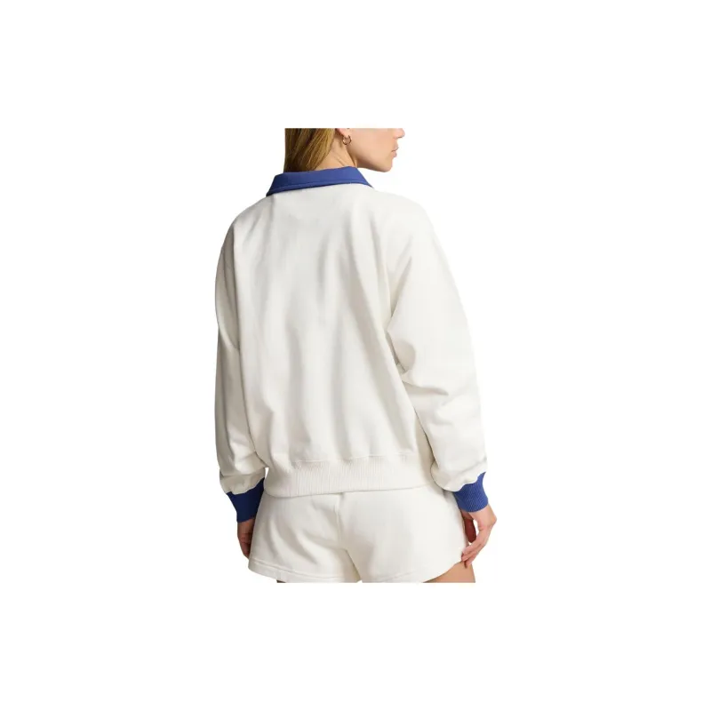 Polo Ralph Lauren Logo print Quarter zip Sweatshirt-3