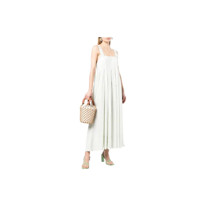 ACLER Sleeveless Dresses Women's Light Green-3