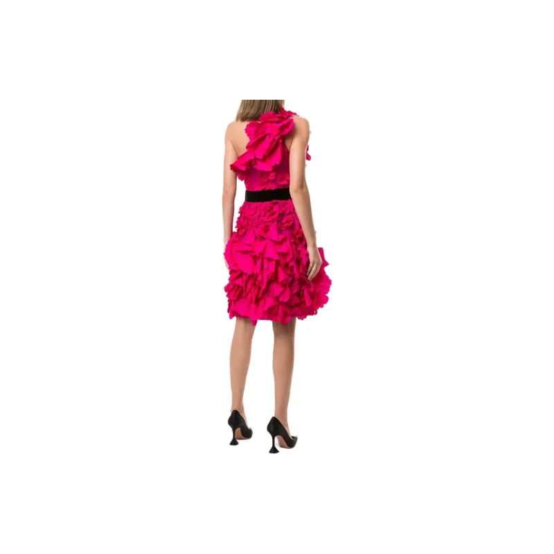 MARCHESA NOTTE Sleeveless Dress Women's Pink-2