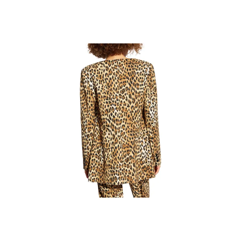 MOSCHINO Leopard print Blazer-3