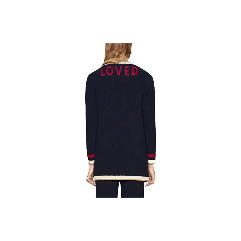 GUCCI Knitwear Women's Dark Blue-5