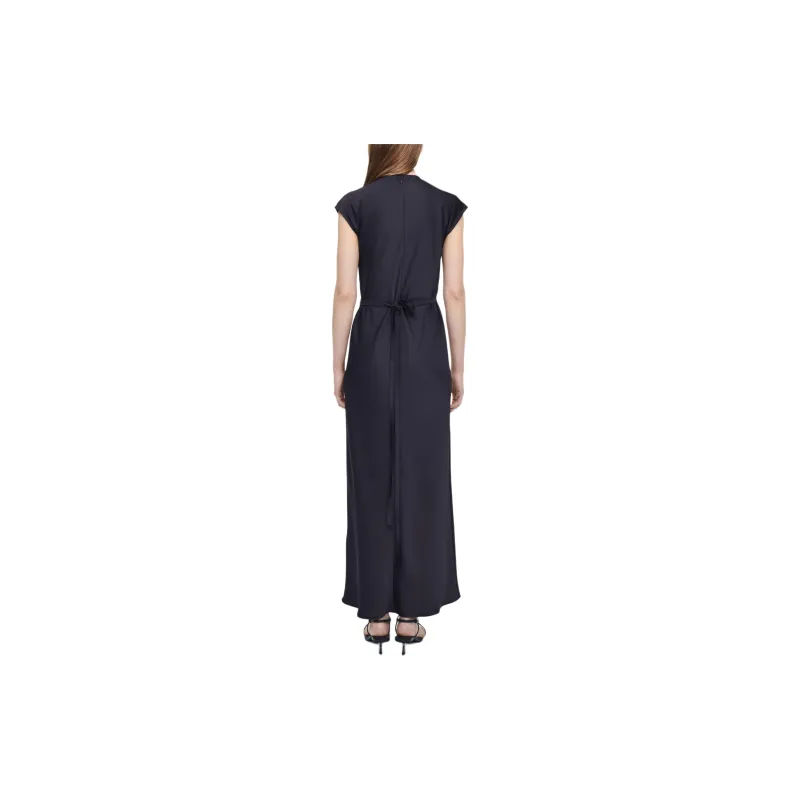 COS Short Sleeved Dress Women's Navy Blue-2