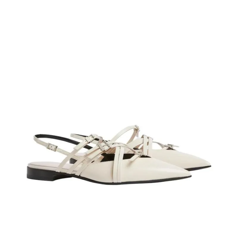 GUCCI Casual Single Shoes Women's White-2