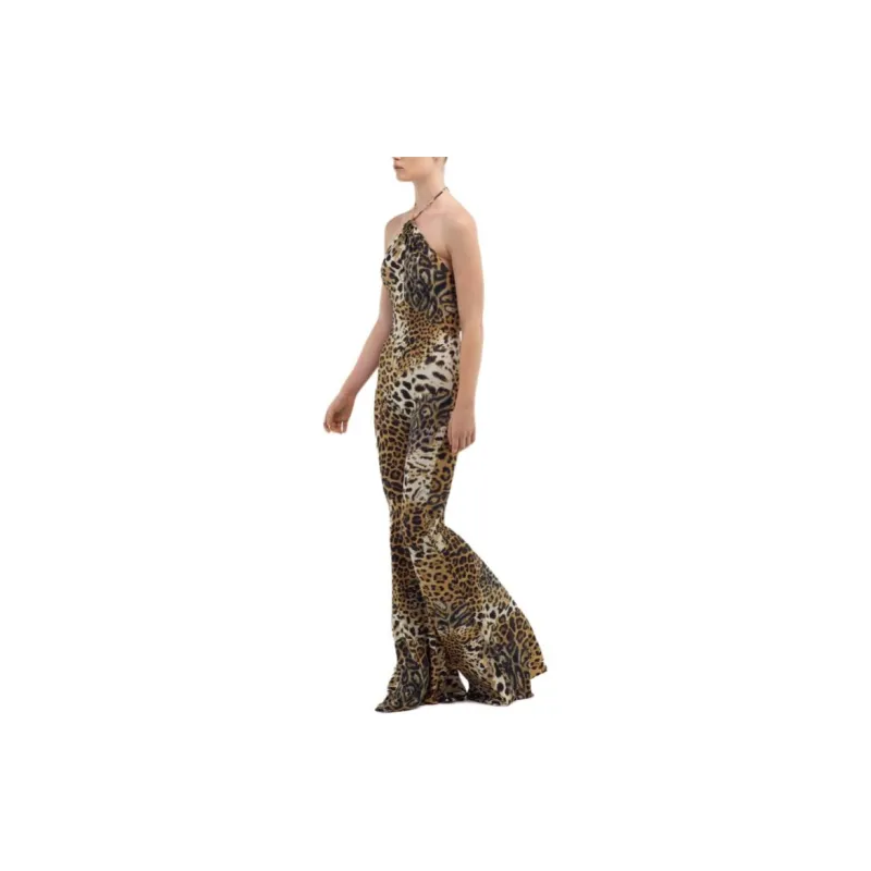 Roberto Cavalli Leopard print Flared Jeans-3
