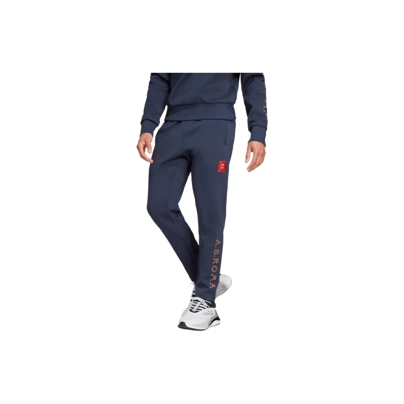 Adidas Knitted Sports Pants Men's Night Navy-1