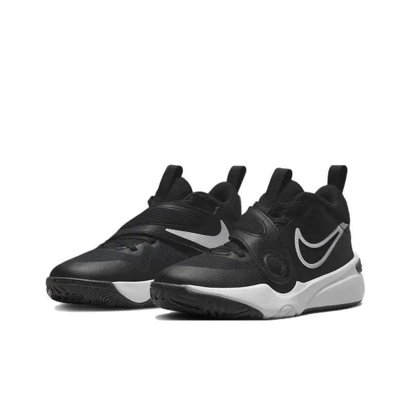 Nike Team Hustle D 11 Black White GS-5