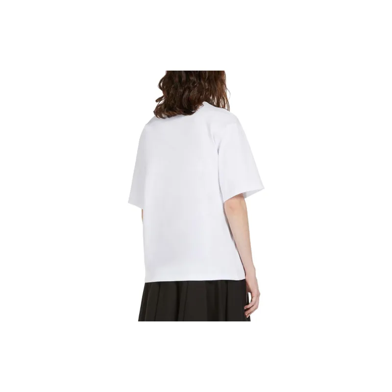 SportMa Drop Shoulder Sleeve T Shirt Women's White-2