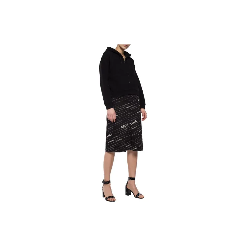 Balenciaga Sweatshirts Women's Black-3
