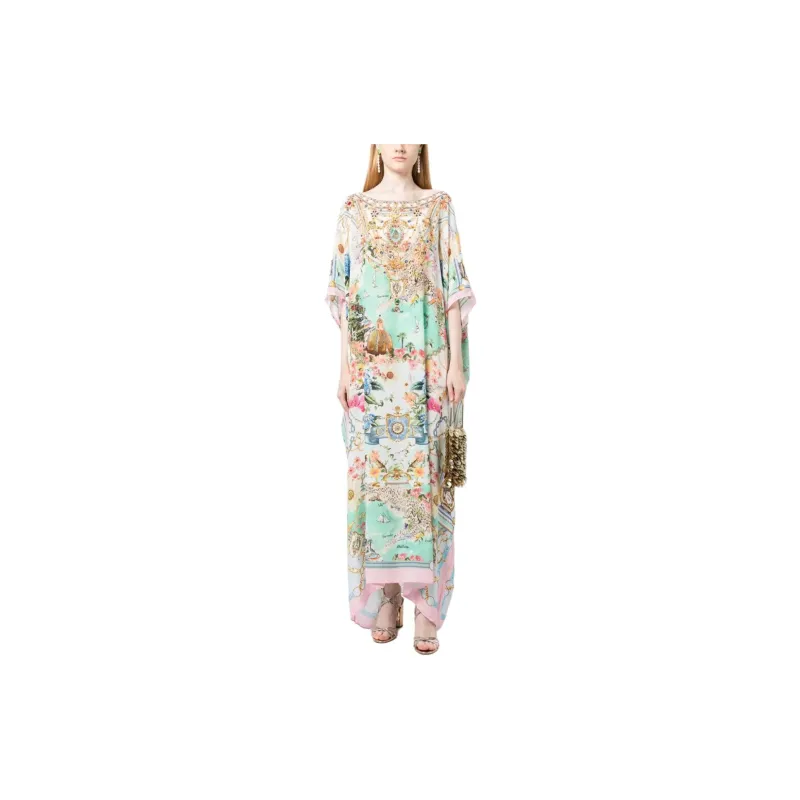 Camilla Amalfi Lullaby Silk Kaftan-1