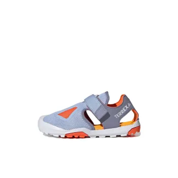 Adidas Captain Toey 2 Anti Slip And Wear Resistant Lightweight Children's Sandals Gray Blue Kids'