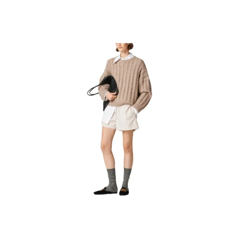 MIU MIU Casual Shorts Women's Light Pink-1