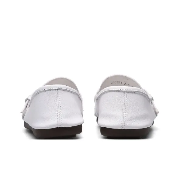 PARDASAUL Gommino Loafers Men White-8