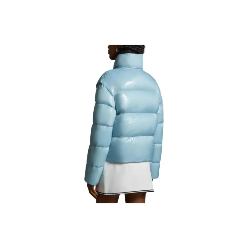 Moncler Down Jacket Women's Light Blue-2
