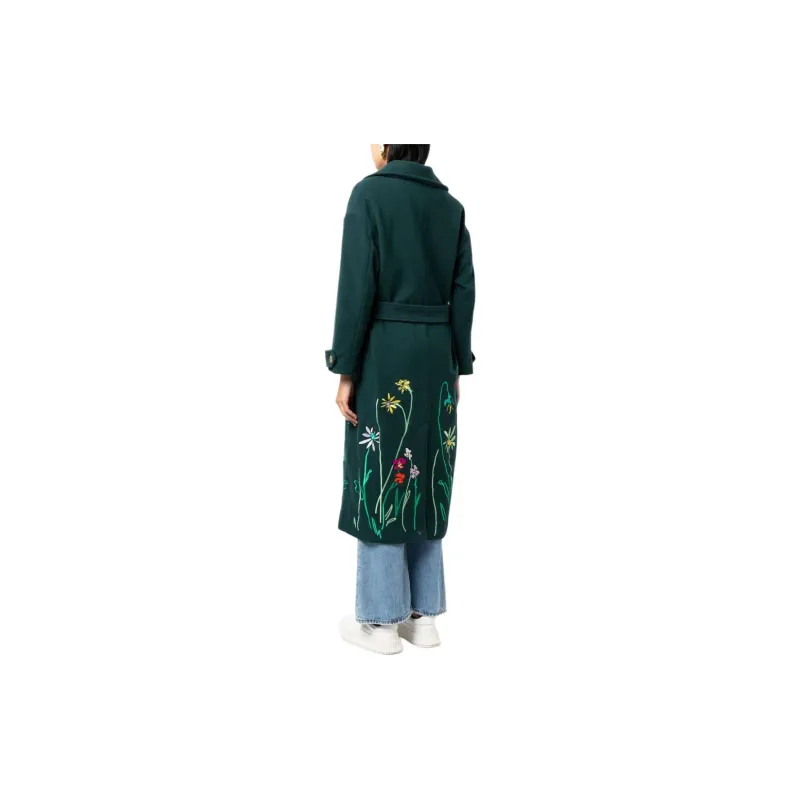 MIRA MIKATI Coats Women's Dark Green-2