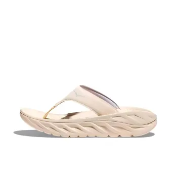 HOKA ONE ONE Ora Recovery Flip Vanilla Lunar Rock Women's