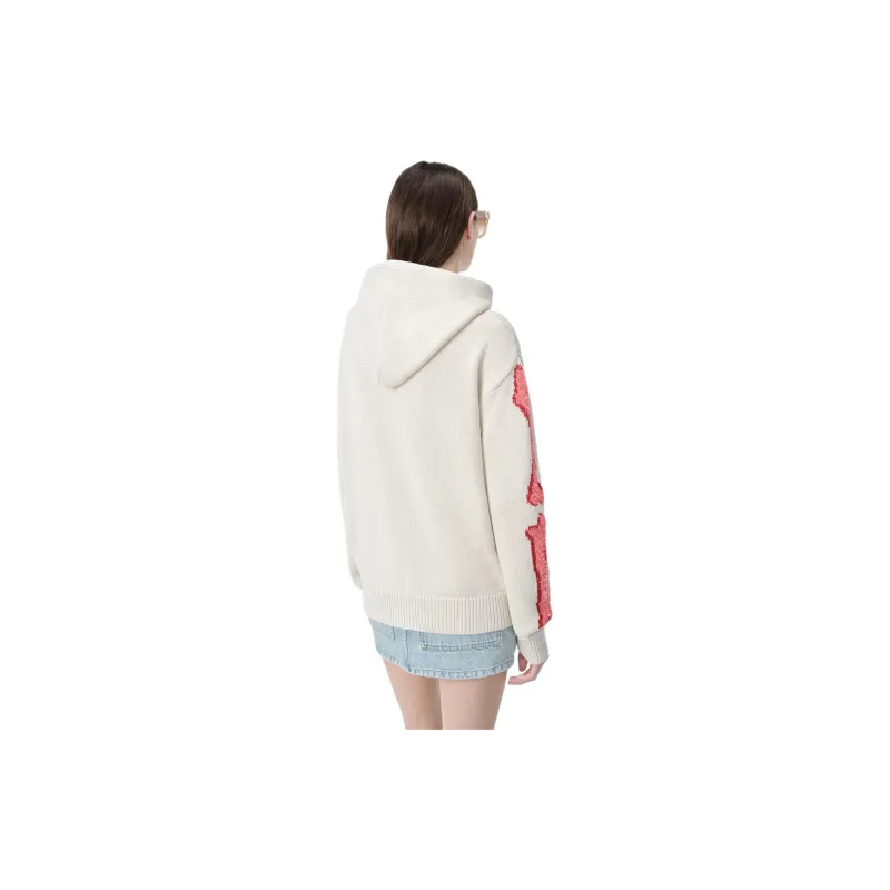 AMIRI Drawstring Knitted Hoodie-2
